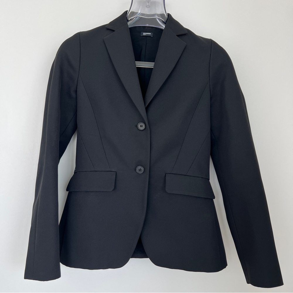 Jil Sander Made in Italy blazer Size XS. Black